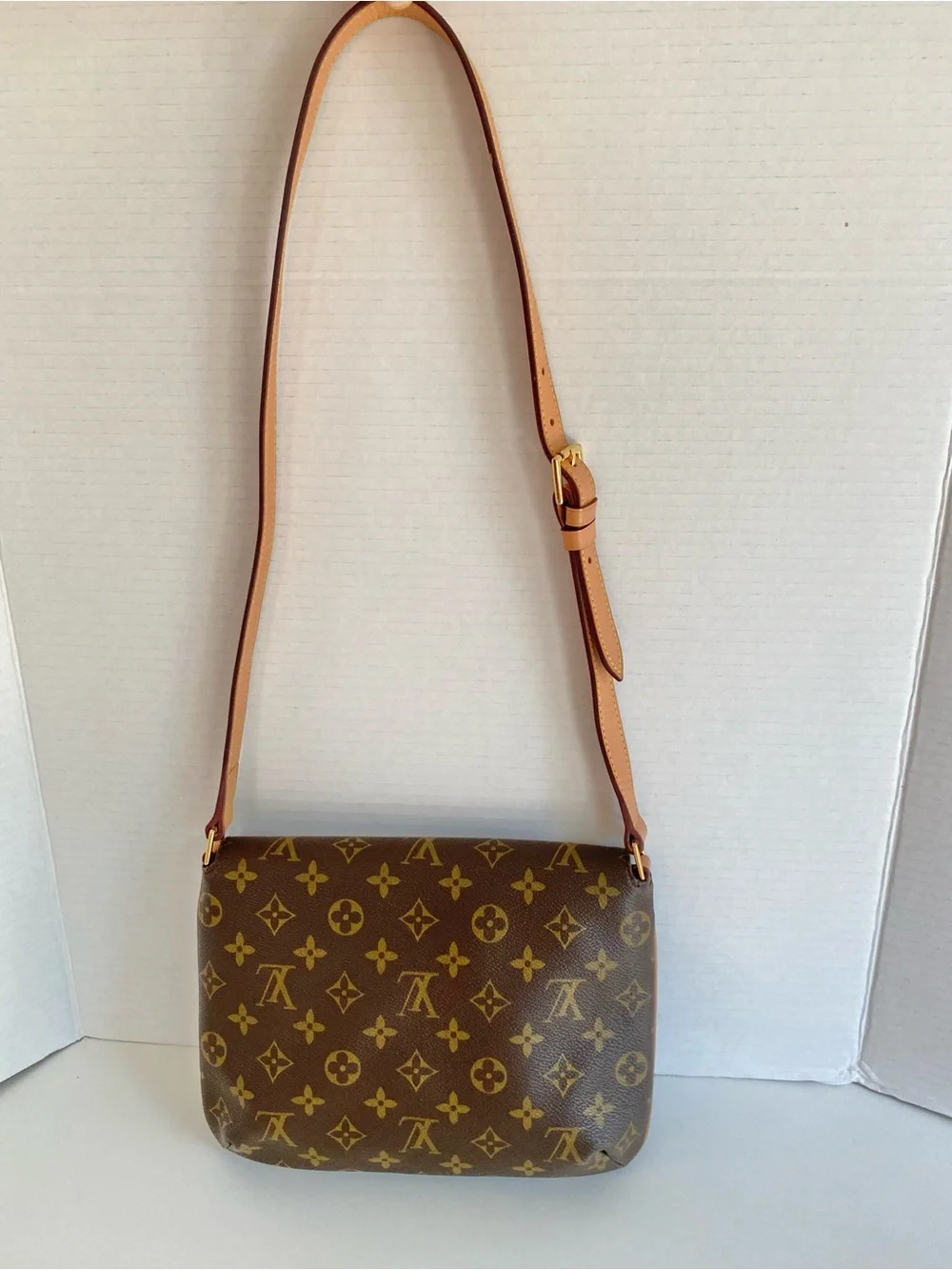 Louis Vuitton Inspired Musette Tango Monogram Shoulder Bag
